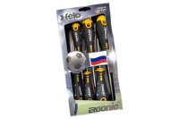 Набор отверток Felo Ergonic SL, PH, PZ 6 шт. в упаковке EURO 2024 Edition, 19740096026 в Нефтегорске